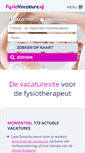Mobile Screenshot of fysiovacature.nl